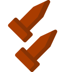 Meteorite Javelin Heads