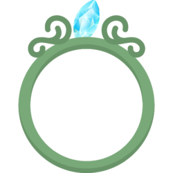 Palladium Cerulean Ring