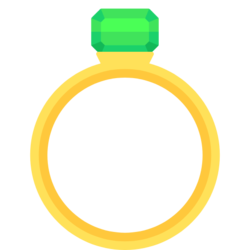 Gold Emerald Ring