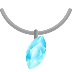 Iridium Cerulean Necklace