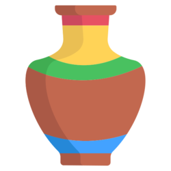 Colourful Vase