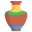Colourful Vase